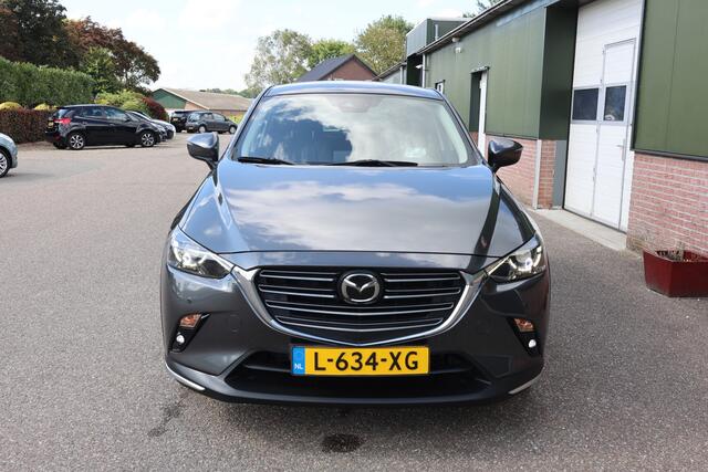 Mazda CX-3 2.0 SkyActiv-G 120 GT-M, Leer, Navigatie, Cruise control, Climate control, Stoel en stuurverwarming, Xenon, Parkeersensoren, Hud