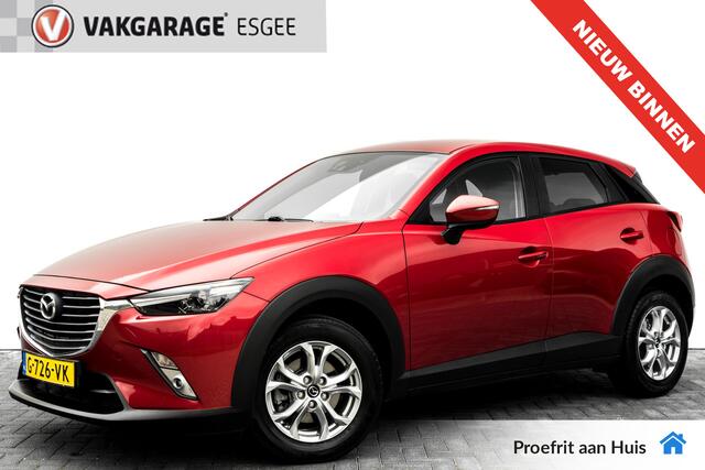 Mazda CX-3 2.0 120 PK SkyActiv-G 120 RIJKLAAR INCL: GARANTIE. | Trekhaak |Navigatie | Clima | Cr Control | Achteruitrijcamera |