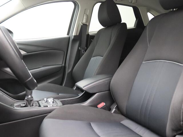 Mazda CX-3 2.0 SkyActiv-G 120 Sport Selected 120PK Navi, Cruise Controle, Parkeersensoren Achter, Clima, Stoelverwarming, Keyless Start, Trekhaak, 18" LM Velgen