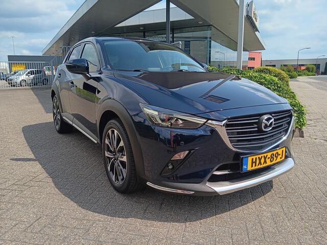 Mazda CX-3 2.0 SkyActiv-G 120 GT-M Line AUTOMAAT, Navi, Clima, Head-up, 18" etc. incl. 12 MND BOVAGGARANTIE