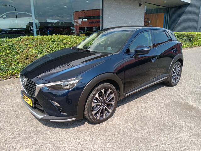 Mazda CX-3 2.0 SkyActiv-G 120 GT-M Line AUTOMAAT, Navi, Clima, Head-up, 18" etc. incl. 12 MND BOVAGGARANTIE