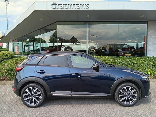 Mazda CX-3 2.0 SkyActiv-G 120 GT-M Line AUTOMAAT, Navi, Clima, Head-up, 18" etc. incl. 12 MND BOVAGGARANTIE