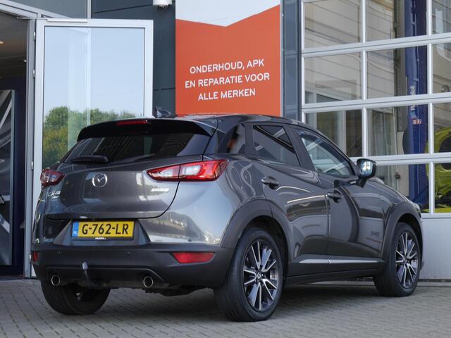 Mazda CX-3 2.0 SkyActiv-G 150PK GT-M 4WD | Navigatie | Stuur en Stoelverwarming | Trekhaak | Head up display | Trekhaak | Keyless entry en start | Climate control | Lederen bekleding