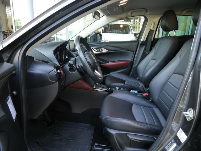 Mazda CX-3 2.0 SkyActiv-G 150PK GT-M 4WD | Navigatie | Stuur en Stoelverwarming | Trekhaak | Head up display | Trekhaak | Keyless entry en start | Climate control | Lederen bekleding