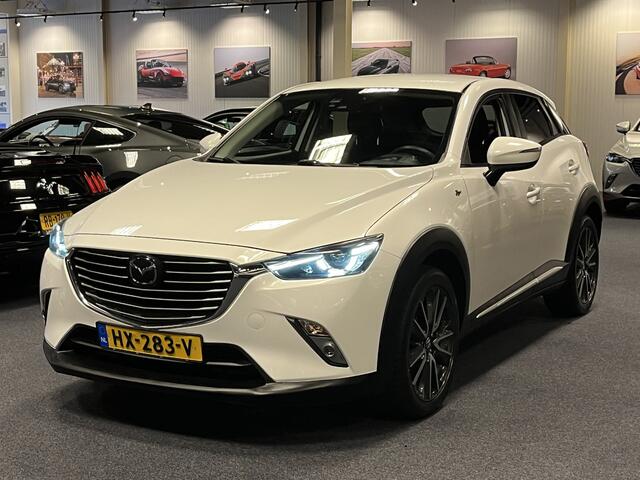 Mazda CX-3 2.0 SkyActiv-G GT-M 120PK Navi Leder Cruise DAB+ Camera 18inch Apple CarPlay