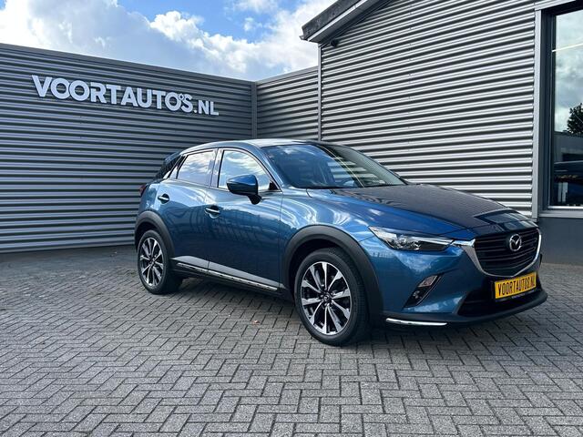 Mazda CX-3 2.0 SkyActiv-G 120 GT-M | APPLE CARPLAY | CAMERA | NAVI | STOELVERWARMING | HEAD-UP | LEDER INT | CRUISE CONTROL |
