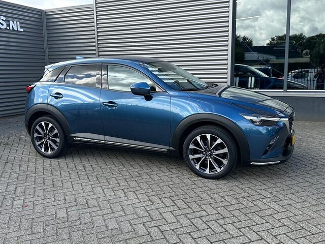 Mazda CX-3 2.0 SkyActiv-G 120 GT-M | APPLE CARPLAY | CAMERA | NAVI | STOELVERWARMING | HEAD-UP | LEDER INT | CRUISE CONTROL |