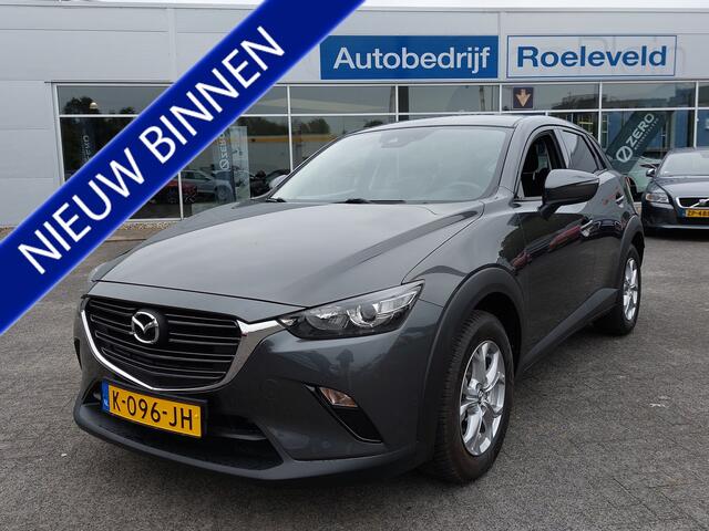 Mazda CX-3 2.0 SkyActiv-G 121pk Automaat Comfort | Origineel NL | Navi | Clima | Cruise | Dodehoek+Rijstrook+Licht+Regensensor | Keyless Start | Stoelverwarming | Pdc | Privacy Glass | 16''lm
