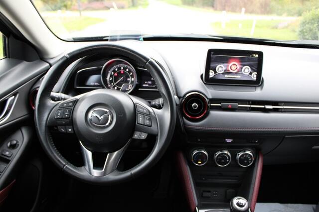 Mazda CX-3 2.0 SkyActiv-G 120pk GT-M ECC/ACC/Camera/LED/Leer/Stoelverw