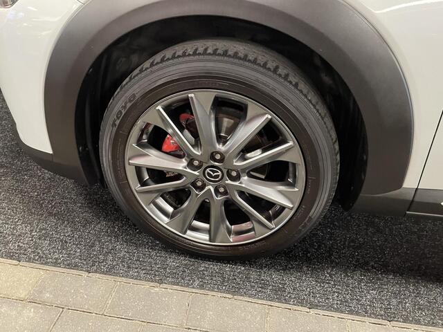 Mazda CX-3 2.0 SkyActiv-G 120 GT-Luxury , Automaat, Trekhaak, Bruin Leder, Cruise, PDC, Camera, LKA, NAVI, Stoelverwarming, HUD