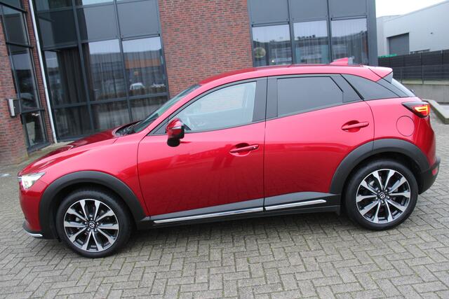 Mazda CX-3 2.0 SkyActiv-G 120 TS Automaat Navi-Camera-Head-Up-Bose-Carplay-Afn.Trekhaak 12 Maanden Bovag Garantie !!