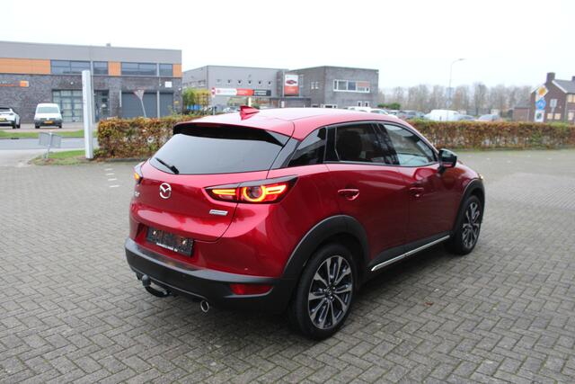 Mazda CX-3 2.0 SkyActiv-G 120 TS Automaat Navi-Camera-Head-Up-Bose-Carplay-Afn.Trekhaak 12 Maanden Bovag Garantie !!