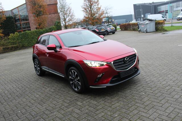 Mazda CX-3 2.0 SkyActiv-G 120 TS Automaat Navi-Camera-Head-Up-Bose-Carplay-Afn.Trekhaak 12 Maanden Bovag Garantie !!