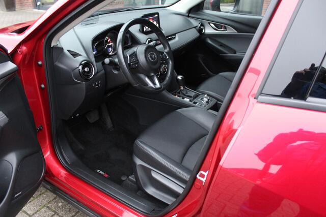 Mazda CX-3 2.0 SkyActiv-G 120 TS Automaat Navi-Camera-Head-Up-Bose-Carplay-Afn.Trekhaak 12 Maanden Bovag Garantie !!
