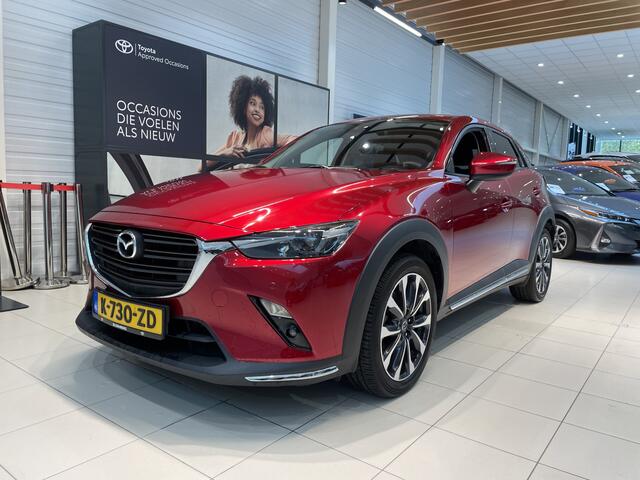 Mazda CX-3 2.0 SkyActiv-G 121 Luxury | Head up display | Fabrieksnavigatie | Parkeersensoren |