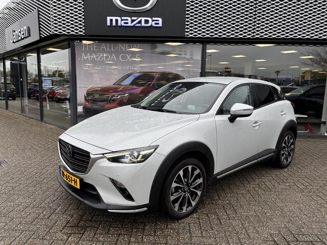 Mazda CX-3 2.0 SkyActiv-G 120 GT-M , Automaat, Trekhaak, Adap.Cruise, Bose, Half Leder, LMV 18 Inch, Camera, PDC, Stuur/Stoelverwarming