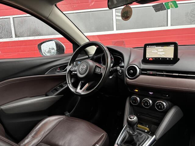 Mazda CX-3 2.0 SkyActiv-G 120 GT-Luxury TREKHAAK / FULL LED / KEYLESS / HUD / LEDER / CARPLAY / STOELVERW / CAMERA / NL-AUTO