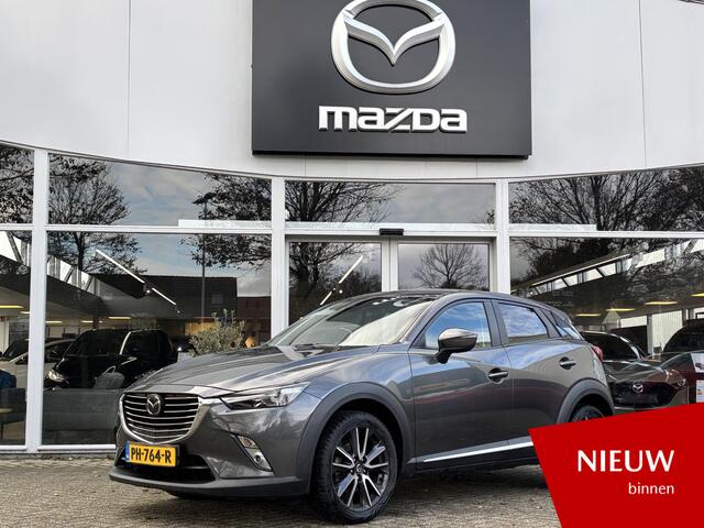 Mazda CX-3 2.0 SkyActiv-G 120 GT-M NL-Auto, Dealer Ondh., Navigatie, Apple Carplay/ Android Auto, Head-up, Keyless, Bose Audio, AdfCruise Controle, All-seasons, Stuurverw., Stoel verw.
