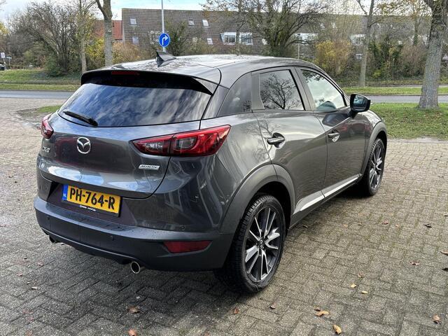 Mazda CX-3 2.0 SkyActiv-G 120 GT-M NL-Auto, Dealer Ondh., Navigatie, Apple Carplay/ Android Auto, Head-up, Keyless, Bose Audio, AdfCruise Controle, All-seasons, Stuurverw., Stoel verw.