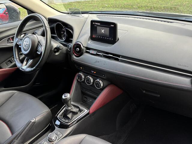 Mazda CX-3 2.0 SkyActiv-G 120 GT-M NL-Auto, Dealer Ondh., Navigatie, Apple Carplay/ Android Auto, Head-up, Keyless, Bose Audio, AdfCruise Controle, All-seasons, Stuurverw., Stoel verw.