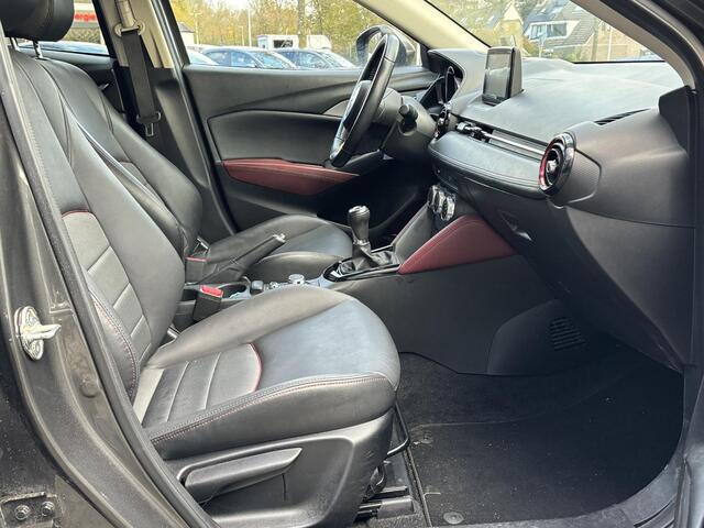 Mazda CX-3 2.0 SkyActiv-G 120 GT-M NL-Auto, Dealer Ondh., Navigatie, Apple Carplay/ Android Auto, Head-up, Keyless, Bose Audio, AdfCruise Controle, All-seasons, Stuurverw., Stoel verw.