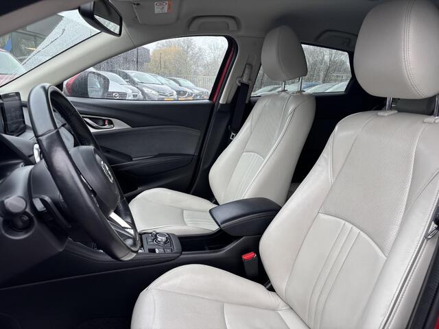 Mazda CX-3 2.0 SkyActiv-G 150 GT-M 4WD , Automaat, Wit Leder, Adap.Cruise, Bose, HUD, Clima, Camera, PDC, LMV 18 Inch, Stuur/Stoelverwarming