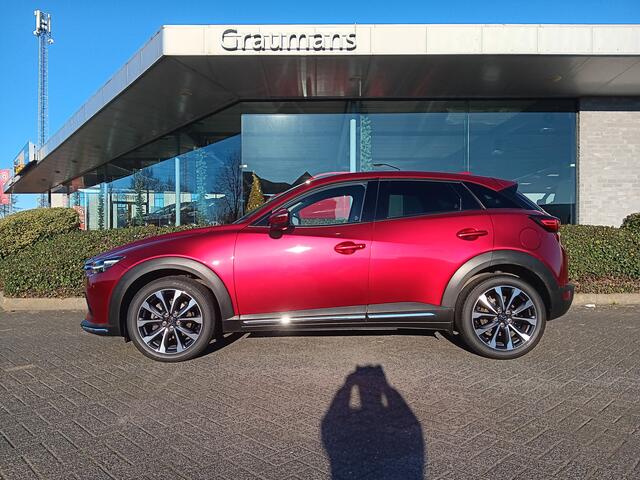 Mazda CX-3 2.0 SkyActiv-G 120 GT-M Line, Leder, Navi, Clima, Head-up, etc. incl. 12 MND BOVAGGARANTIE