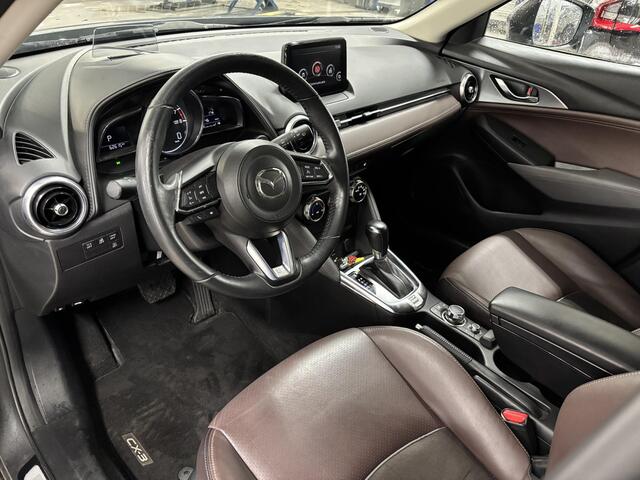 Mazda CX-3 2.0 SkyActiv-G 120 GT-Luxury , Automaat, Trekhaak, Leder, HUD, Navi, Clima, Cruise, Camera, PDC, LMV 18 Inch, Stoelverwarming