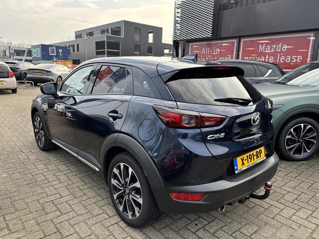 Mazda CX-3 2.0 SkyActiv-G 120 GT-M , Automaat, Trekhaak, Adap.Cruise, Half Leder, Bose, Navi, Apple Carplay, Camera, PDC, Stuur/Stoelverwarming, LMV 18 Inch