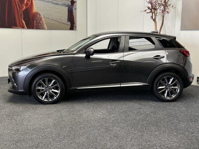 Mazda CX-3 2.0 SKYACTIV-G 120 SKYLEASE+ HEAD-UP DISPLAY CRUISE CONTROL CLIMATE CONTROL BLUETOOTH TELEFOON RIJSTROOKSENSOREN DODEHOEKSENSOREN ACHTERUITRIJCAMERA ZEER MOOI !! 3010