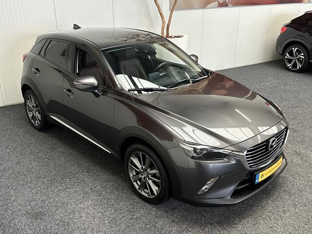 Mazda CX-3 2.0 SKYACTIV-G 120 SKYLEASE+ HEAD-UP DISPLAY CRUISE CONTROL CLIMATE CONTROL BLUETOOTH TELEFOON RIJSTROOKSENSOREN DODEHOEKSENSOREN ACHTERUITRIJCAMERA ZEER MOOI !! 3010
