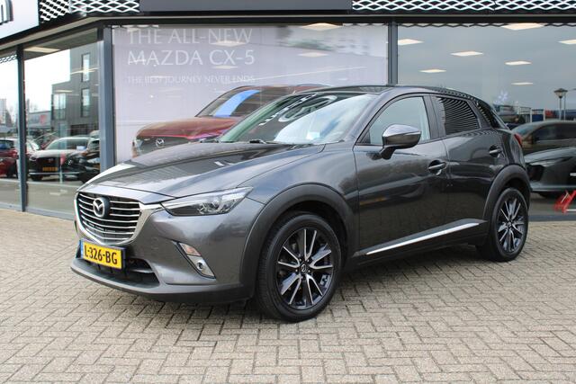 Mazda CX-3 2.0 SkyActiv-G 120 GTM-line , Navi, Half Leder, Camera, Clima, Cruise, Stoelverwarming,LMV 18 Inch, HUD, PDC, LKA, BSM