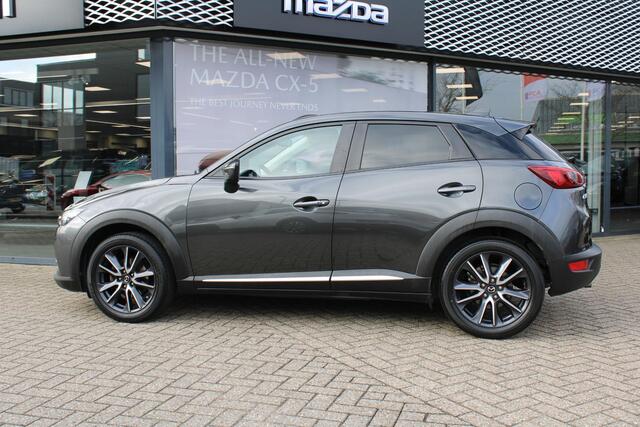 Mazda CX-3 2.0 SkyActiv-G 120 GTM-line , Navi, Half Leder, Camera, Clima, Cruise, Stoelverwarming,LMV 18 Inch, HUD, PDC, LKA, BSM