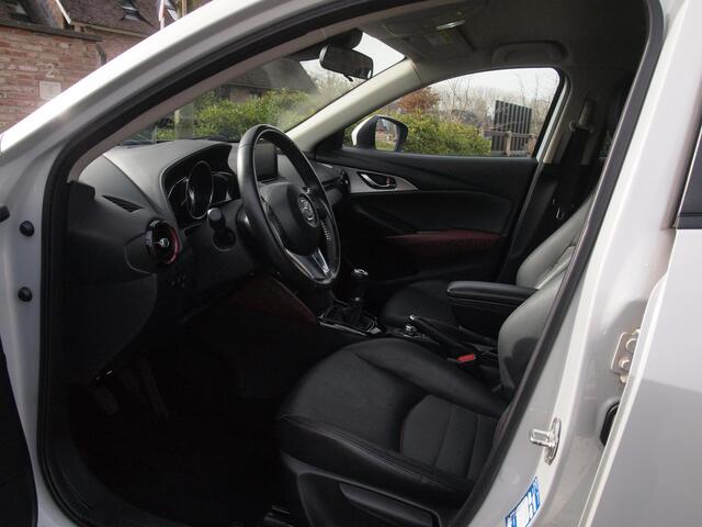 Mazda CX-3 2.0 SkyActiv-G 120 SkyLease+ | Head-Up Display | Stoelverwarming | Cruise Control | Leer |