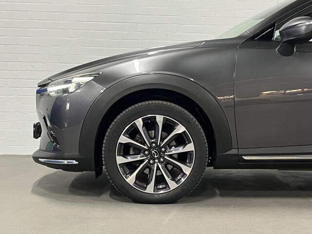 Mazda CX-3 2.0 SkyActiv-G 120 GT-M Trekhaak | Adapt. Cruise | Achteruitrij camera | Stuur-/stoelverwarming | Memory | Carplay | Leder