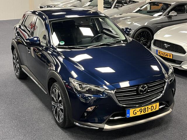 Mazda CX-3 2.0 SkyActiv-G GT-M 121PK Automaat Navi Leder Cruise DAB+ Camera 18inch Trekhaak