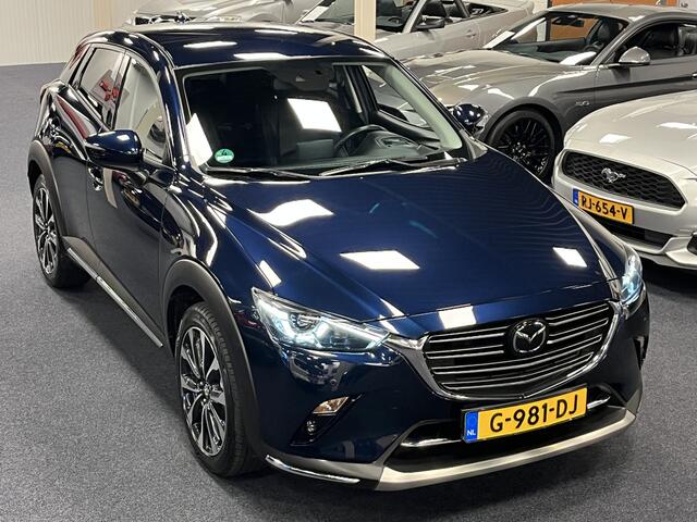 Mazda CX-3 2.0 SkyActiv-G GT-M 121PK Automaat Navi Leder Cruise DAB+ Camera 18inch Trekhaak