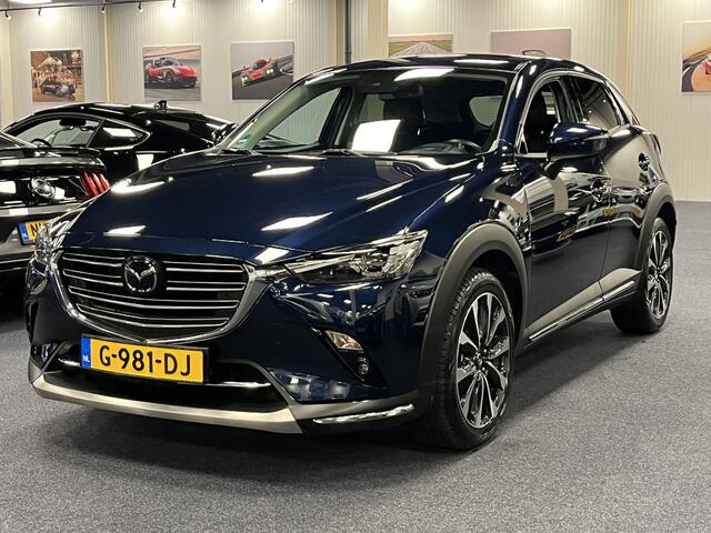 Mazda CX-3 2.0 SkyActiv-G GT-M 121PK Automaat Navi Leder Cruise DAB+ Camera 18inch Trekhaak