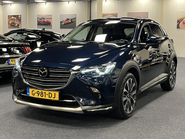 Mazda CX-3 2.0 SkyActiv-G GT-M 121PK Automaat Navi Leder Cruise DAB+ Camera 18inch Trekhaak