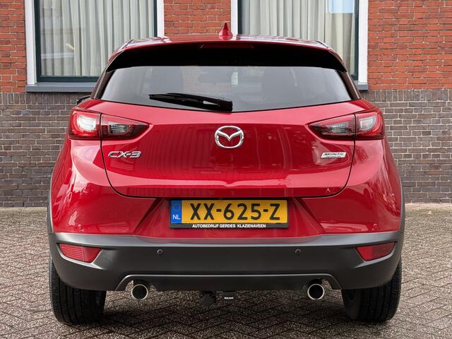 Mazda CX-3 2.0 SkyActiv-G 120 GT-M | AUTOMAAT | TREKHAAK | CAMERA | NAVI | LEER |