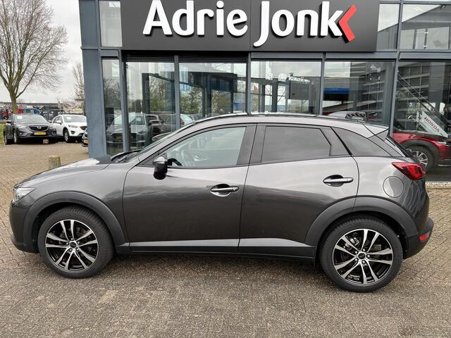 Mazda CX-3 2.0 SkyActiv-G 120 Dynamic UNIEKE KM STAND 21.786km | 18"LM VELGEN | ALL SEASON BANDEN | PARKEER SENSOREN | NAVIGATIE | NED. AUTO | DEALER ONDERHOUDEN |