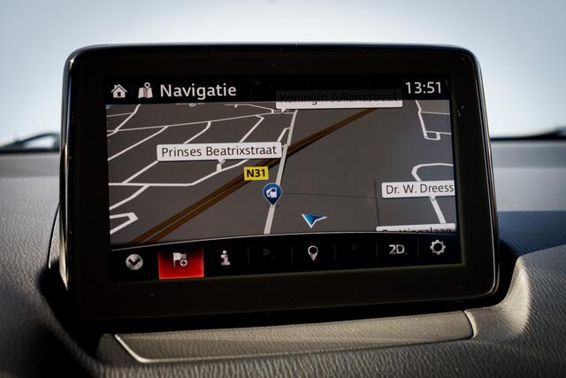 Mazda CX-3 2.0 122 PK SkyActiv-G 120 GT-M | Zwart Leer | 2 e Eign | Automaat | Ned Auto | 29DKM | Trekhaak | Hoge zit / Instap | Clima | Navi | Leer | Camera | Pdc | 18 Inch Lmv |