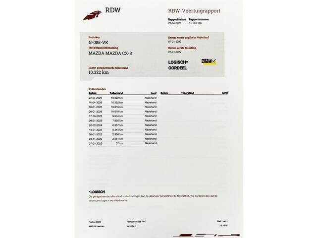 Mazda CX-3 2.0 SAG 121 Luxury 6AT | Camera | Stoelverwarming | Carplay/Andr