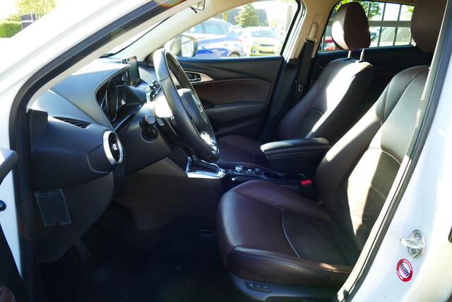 Mazda CX-3 2.0 SkyActiv-G 120 GT-M Wit Metallic, Navi, Camera, Leer, StoelVerw, 18"LMV, Haak 1200kg