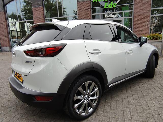 Mazda CX-3 2.0 SkyActiv-G 150 GT-M 4WD Leder - Head-Up display - Stoelverwarming - Achteruitrijcamera - P.sensoren V+A - 18Inch LMV