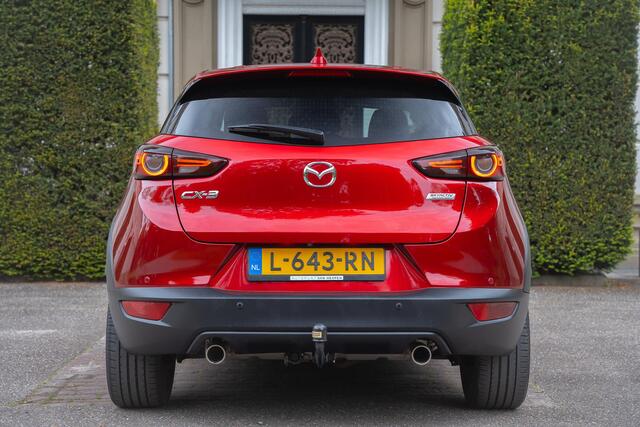 Mazda CX-3 2.0 SkyActiv-G 120 Luxury TREKHAAK | HUD | CAMERA | KEYLESS | DODEHOEK | LEDER