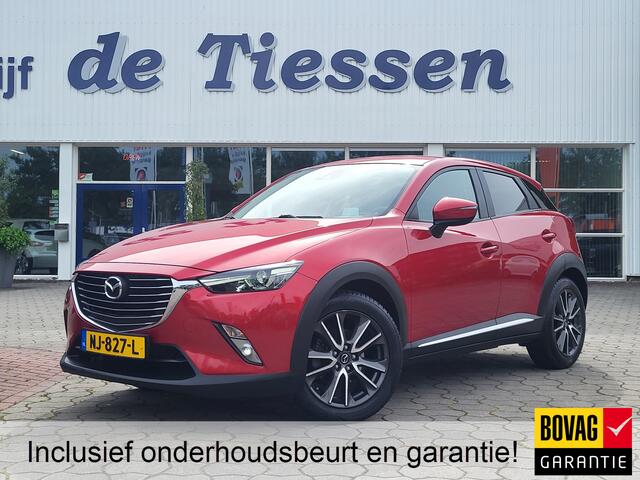 Mazda CX-3 2.0 SkyActiv-G 120 PK GT-M Line, Trekhaak, Stoelverw, Rijklaar met beurt & garantie!