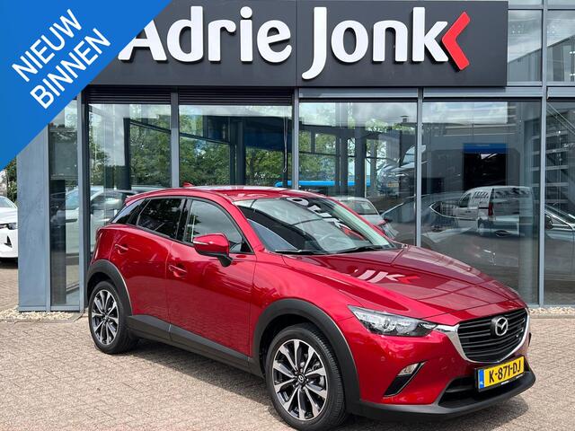 Mazda CX-3 2.0 SkyActiv-G 121 Sportive | NAVIGATIE | A.CAMERA | 18 INCH LMV | STOEL VERWARMING | CRUISE CONTROL | UNIEKE KM STAND 26.603KM |