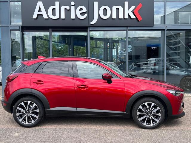 Mazda CX-3 2.0 SkyActiv-G 121 Sportive | NAVIGATIE | A.CAMERA | 18 INCH LMV | STOEL VERWARMING | CRUISE CONTROL | UNIEKE KM STAND 26.603KM |