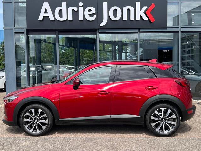 Mazda CX-3 2.0 SkyActiv-G 121 Sportive | NAVIGATIE | A.CAMERA | 18 INCH LMV | STOEL VERWARMING | CRUISE CONTROL | UNIEKE KM STAND 26.603KM |